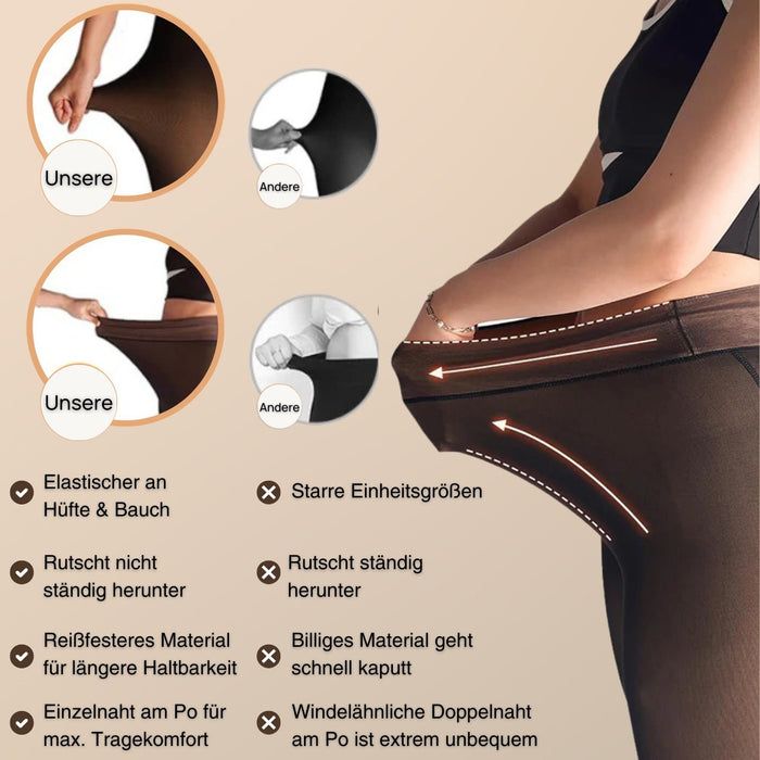 The “Snatched” One-Seam Fleece Leggings